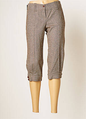 Pantacourt taille normale taille normale marron TEENFLO femme