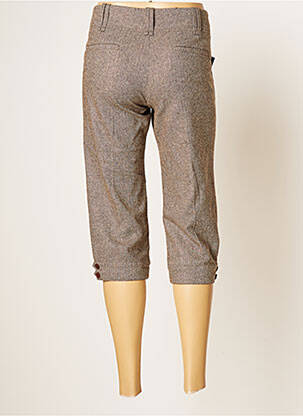 Pantacourt taille normale taille normale marron TEENFLO femme