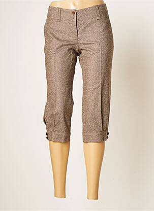 Pantacourt taille normale taille normale marron TEENFLO femme