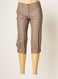 Pantacourt taille normale taille normale marron TEENFLO femme