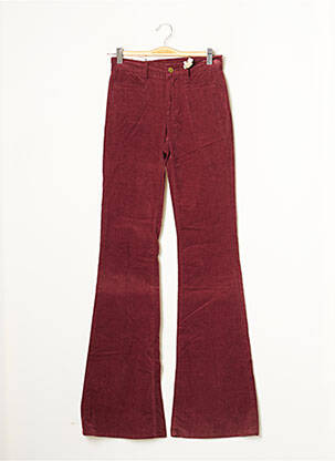 Pantalon flare stretch taille normale rouge MIH JEANS femme