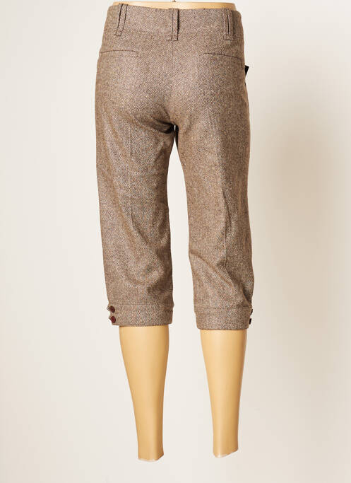 Pantacourt marron TEENFLO pour femme