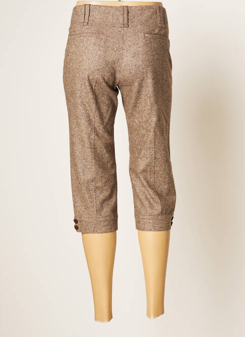 Pantacourt marron TEENFLO pour femme