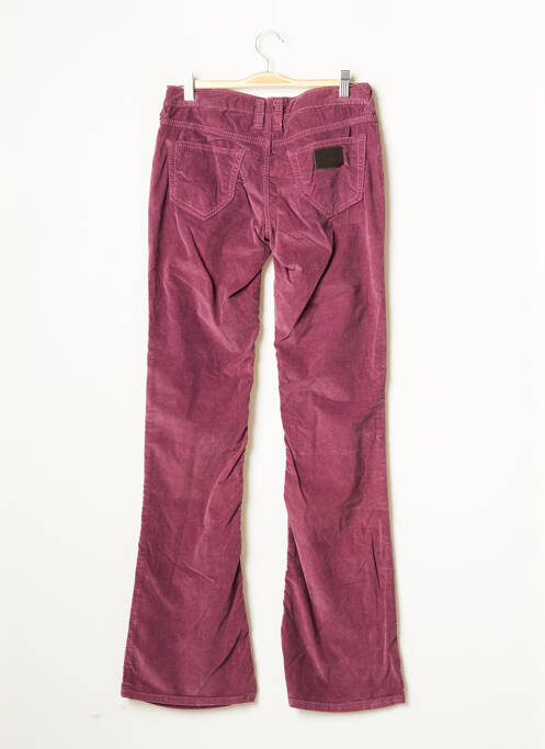 Pantalon flare violet STITCH'S pour femme