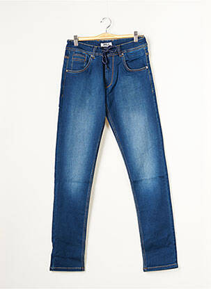 Jeans coupe slim slim taille normale bleu VIRTUE homme