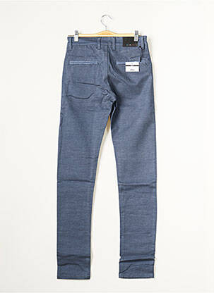 Pantalon chino poches taille normale bleu VIRTUE homme