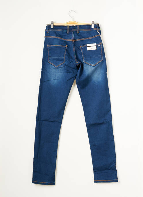 Jeans coupe slim slim taille normale bleu VIRTUE homme