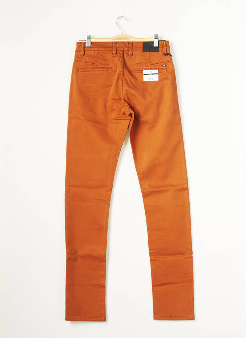Pantalon chino marron VIRTUE pour homme