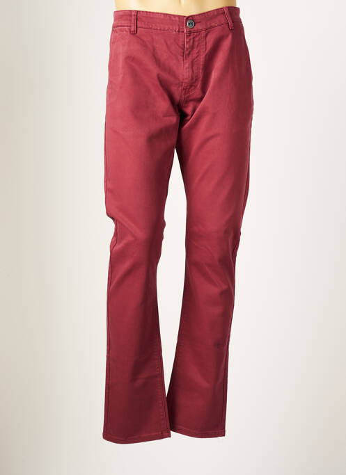Pantalon chino rouge VIRTUE pour homme
