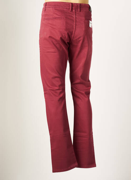 Pantalon chino rouge VIRTUE homme
