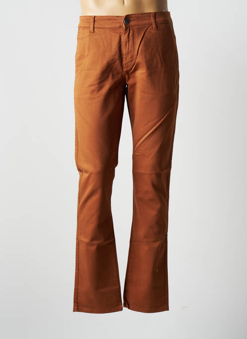 Pantalon chino orange VIRTUE pour homme