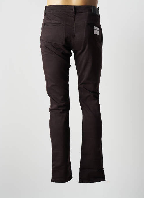 Pantalon chino marron VIRTUE pour homme