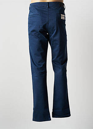 Pantalon chino stretch taille normale bleu VIRTUE homme