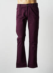 Pantalon chino violet VIRTUE pour homme seconde vue