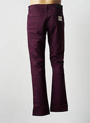 Pantalon chino violet VIRTUE pour homme seconde vue