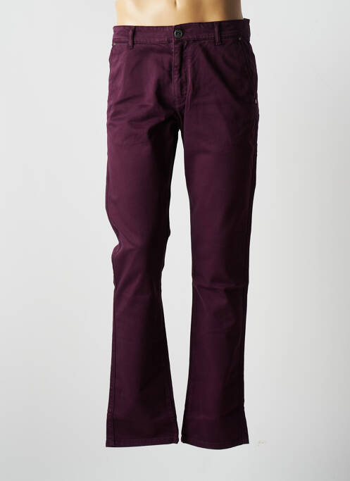 Pantalon chino violet VIRTUE pour homme