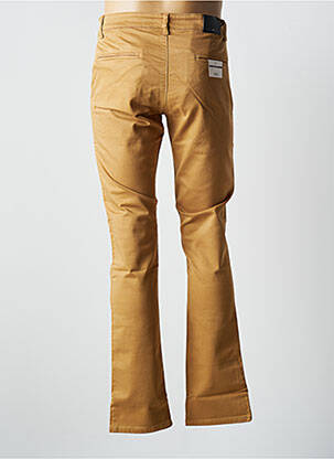 Pantalon chino stretch taille normale marron VIRTUE homme
