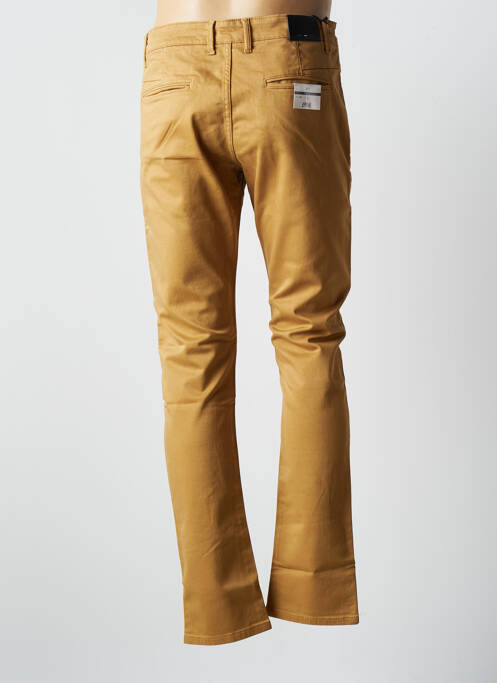 Pantalon chino stretch taille normale marron VIRTUE homme