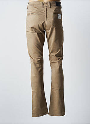 Pantalon chino stretch taille normale vert VIRTUE homme