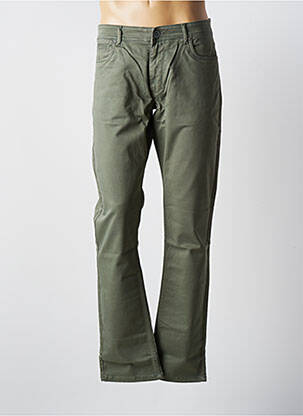 Pantalon droit vert VIRTUE pour homme