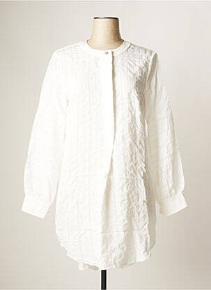 Robe courte blanc NUMPH pour femme