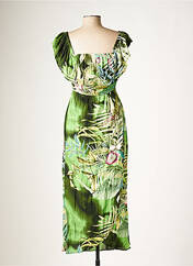 Robe longue vert DESIGUAL pour femme seconde vue