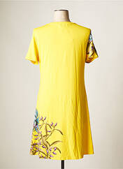 Robe mi-longue jaune DESIGUAL pour femme seconde vue