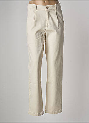 Pantalon chino beige GARCIA pour femme