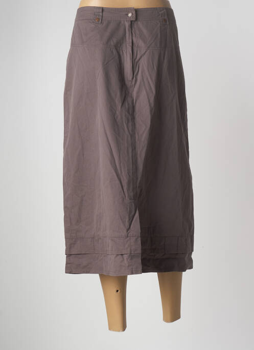 Jupe mi-longue gris VOODOO pour femme