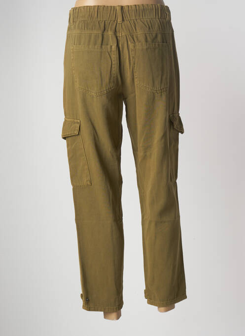 Pantalon cargo vert KAFFE pour femme