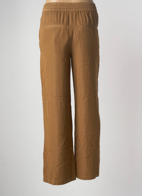 Pantalon chino marron NUMPH pour femme