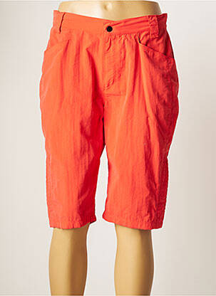 Bermuda coupe droite taille normale orange FUSALP homme
