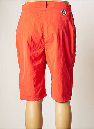 Bermuda coupe droite taille normale orange FUSALP homme
