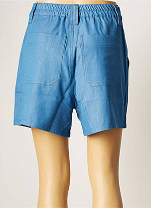 Short coupe droite taille haute bleu NUMPH femme