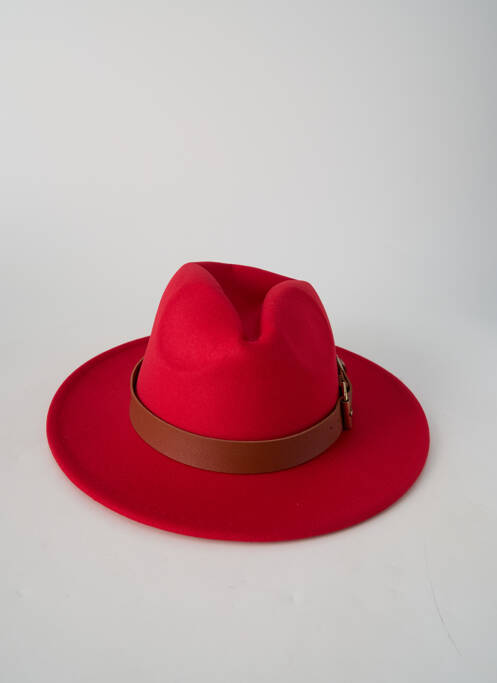 Chapeau rouge VL COLLECTION pour femme