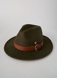 Chapeau tissage feutre vert VL COLLECTION femme