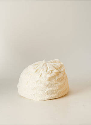 Casquette visière souple beige VIA LORENZO femme