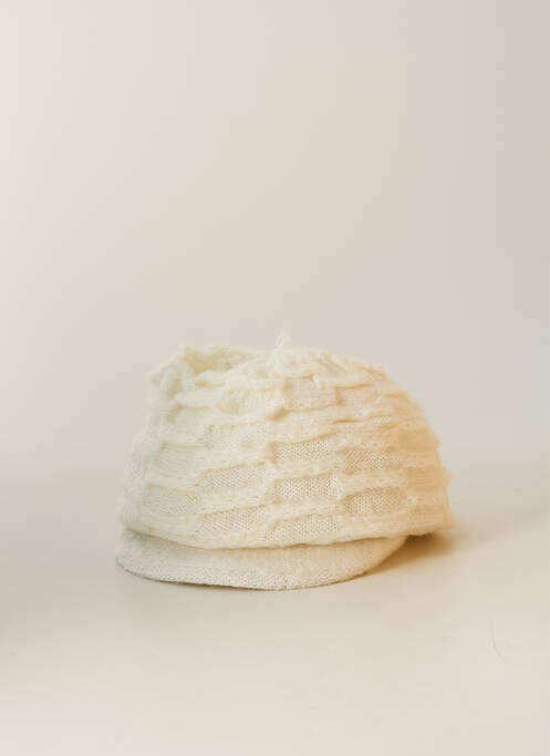 Casquette visière souple beige VIA LORENZO femme