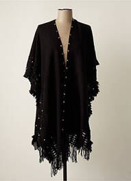 Gilet sans manche sans manche noir VL COLLECTION femme