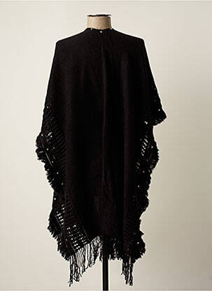 Gilet sans manche sans manche noir VL COLLECTION femme