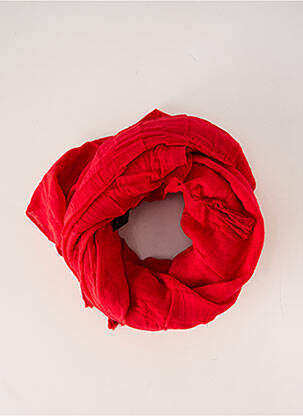 Foulard rouge VL COLLECTION femme