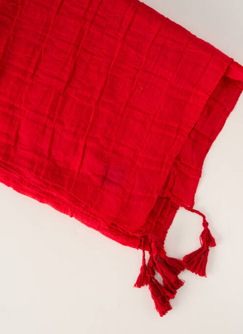 Foulard rouge VL COLLECTION femme