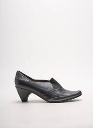 Mocassins type de semelle amortissante talon de 4 à 6cm noir SWEET femme