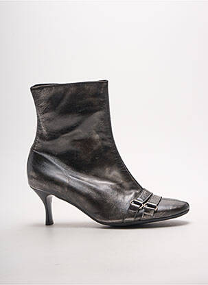 Bottines/Boots gris UN TOUR EN VILLE pour femme