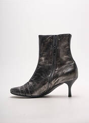 Bottines/Boots gris UN TOUR EN VILLE pour femme seconde vue