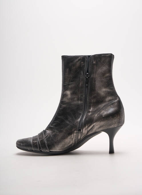 Bottines/Boots gris UN TOUR EN VILLE pour femme