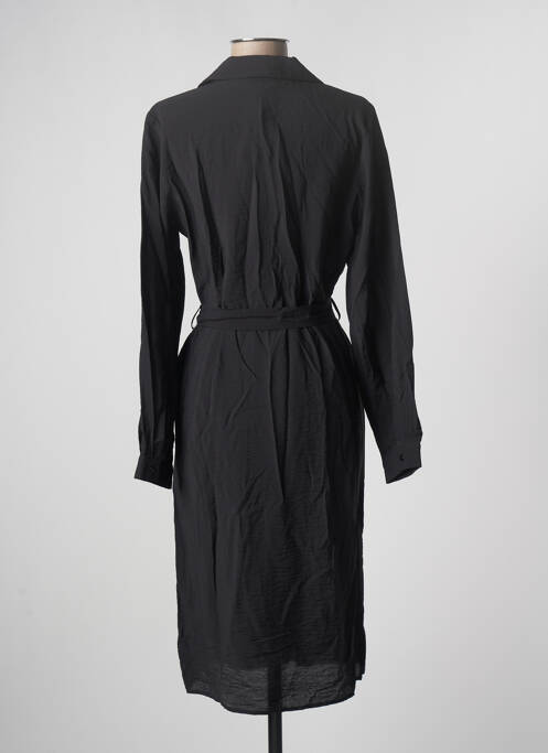 Robe mi-longue noir OBJECT pour femme