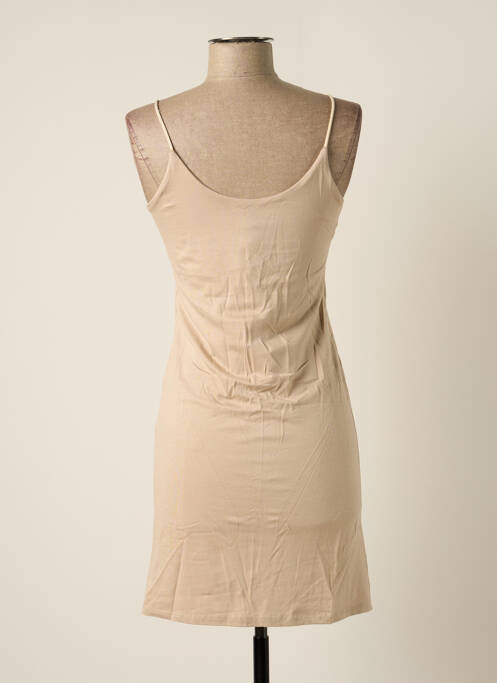 Robe courte beige LAMIAR pour femme