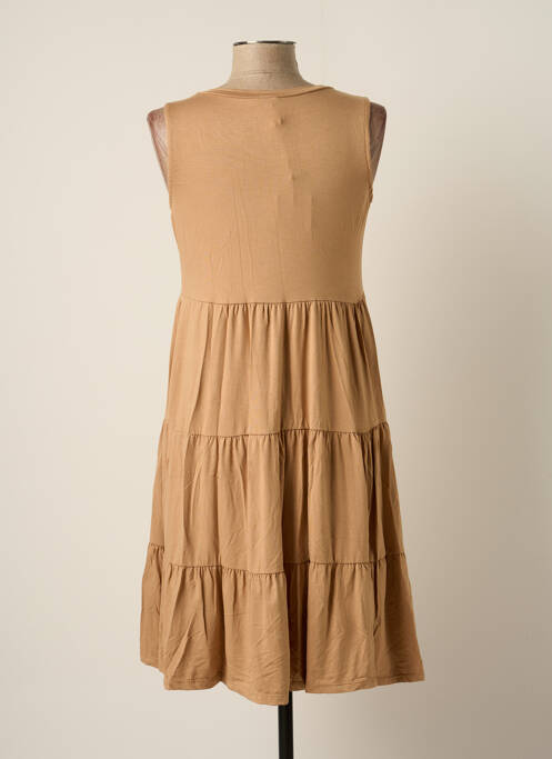 Robe mi-longue blanc PINK BLACK pour femme