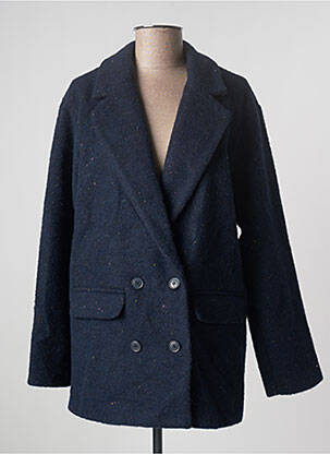Manteau court bleu OBJECT pour femme